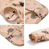 Cherry - Toddler & Baby Long Sleeve Waterproof Apron Smock Bib.